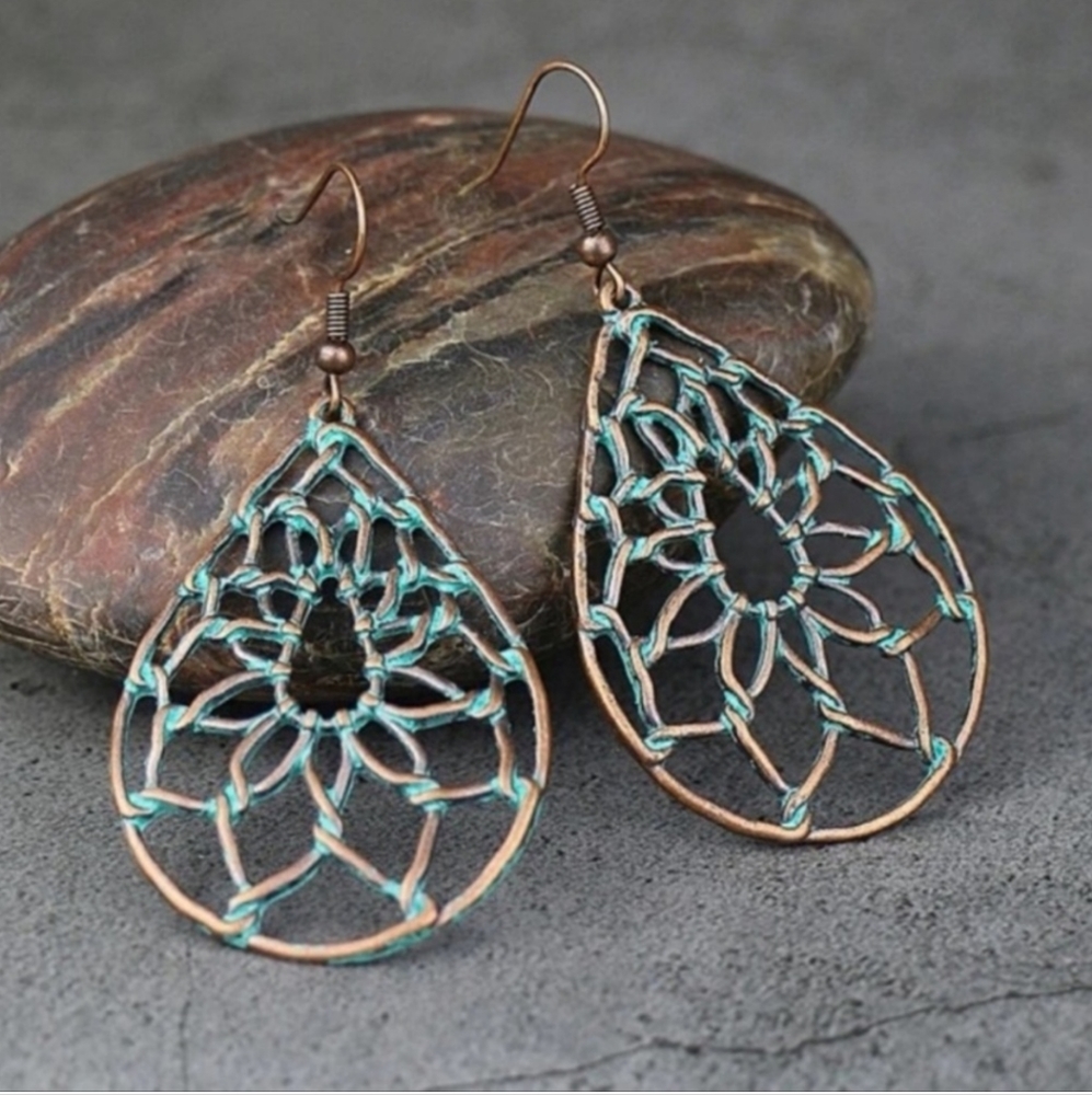 Bohemian Turquoise Earrings